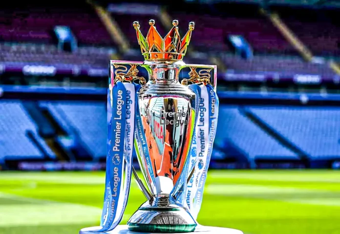 Premier League trophy