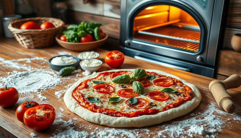 evde pizza yapımı