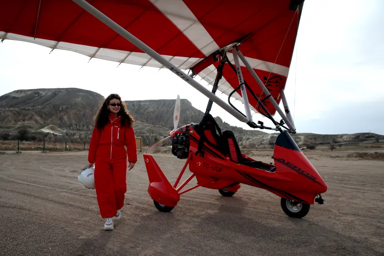 Kapadokya'da Microlight Uçuşları: Eşsiz Bir Deneyim