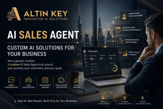 Why AI Sales Agent is Not Just a Chatbot. altinkey