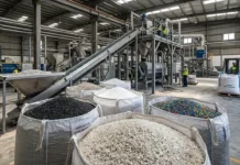 مورد حبيبات HDPE في الإمارات: الأسعار والأنواع حبيبات HDPE بلاستيكية معاد تدويرها عالية الجودة في مصنع إماراتي