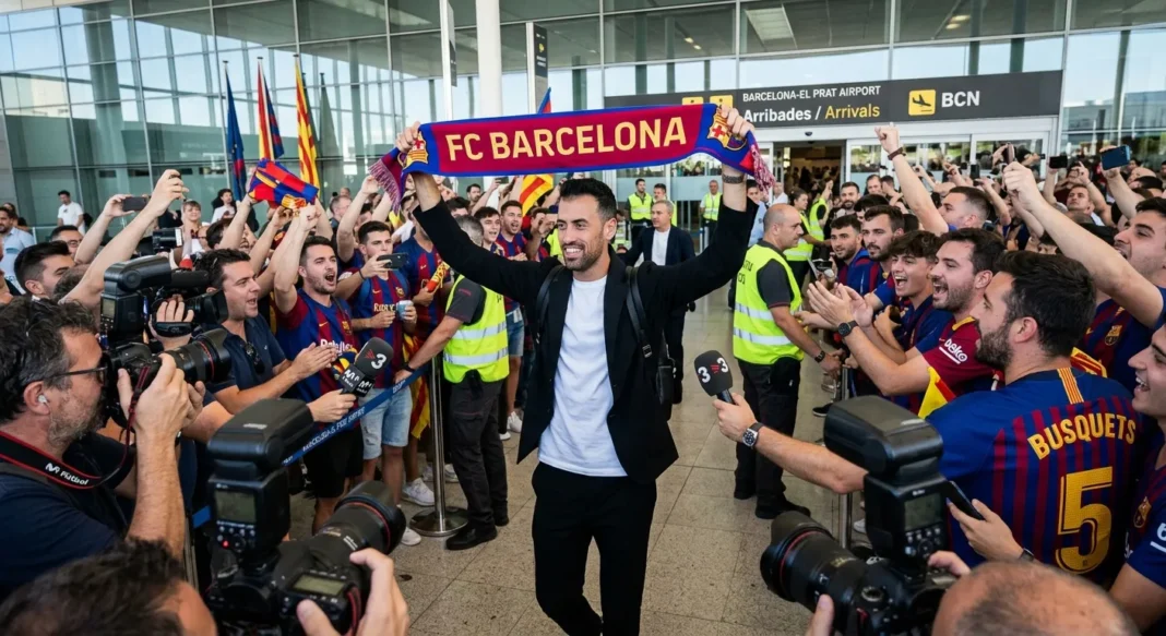وصول اللاعب الإسباني رودري إلى برشلونة في الميركاتو الصيفي