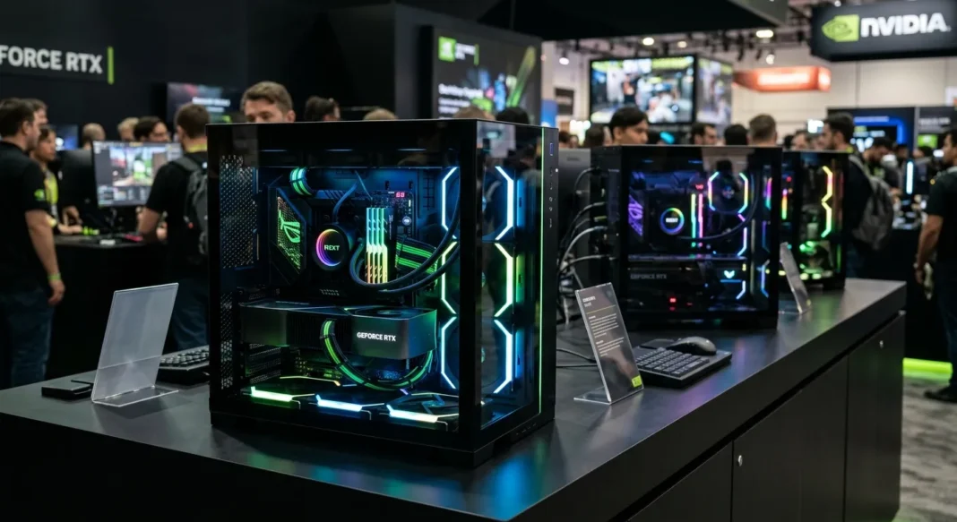 إنفيديا تكشف عن حواسيب RTX Spark حواسيب RTX Spark الحديثة من إنفيديا في معرض تقني